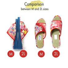 將圖片載入圖庫檢視器 Women's Japanese-Pattern Tatami Slippers