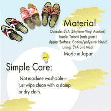 將圖片載入圖庫檢視器 Women's Japanese-Pattern Tatami Slippers