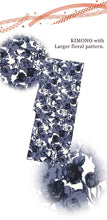 Load image into Gallery viewer, Washable pre-tailored Lined KIMONO【ONE-SIZE】(Larger floral pattern.)