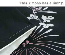 Load image into Gallery viewer, Washable pre-tailored Lined KIMONO【ONE-SIZE】(chrysanthemum pattern.)