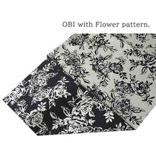 Load image into Gallery viewer, Effortless Elegance tailored Kimono 4 Piece Coordinate Set(Kimono, Obi, Obi-age, Obi-jime)L-SIZE