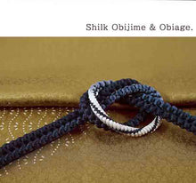 將圖片載入圖庫檢視器 Effortless Elegance tailored Kimono 4 Piece Coordinate Set(Kimono, Obi, Obi-age, Obi-jime) – Washable and Ready for Any Occasion