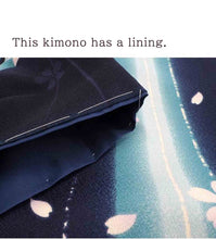 Load image into Gallery viewer, Effortless Elegance tailored Kimono 4 Piece Coordinate Set(Kimono, Obi, Obi-age, Obi-jime)L-SIZE