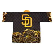 画像をギャラリービューアに読み込む, サンディエゴ・パドレス 法被 ブラック×イエロー