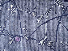 画像をギャラリービューアに読み込む, Washable pre-tailored Lined KIMONO【M】(Deer shibori, arabesque pattern)