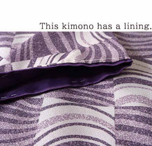 Load image into Gallery viewer, Effortless Elegance Kimono 4 Piece Coordinate Set(Kimono, Obi, Obi-age, Obi-jime)M-SIZE