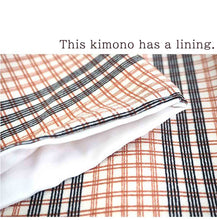 Load image into Gallery viewer, Effortless Elegance tailored Kimono 4 Piece Coordinate Set(Kimono, Obi, Obi-age, Obi-jime)M-SIZE