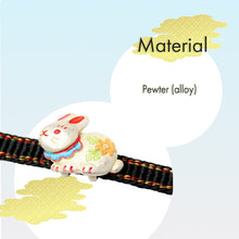 画像をギャラリービューアに読み込む, Obidome, Lucky Rabbit –Japanese Hariko Charm