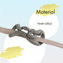 Load image into Gallery viewer, Obidome, Mystic Serpent –– Elegant & Bold Kimono Accent