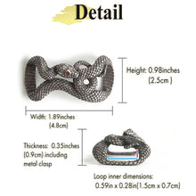 Load image into Gallery viewer, Obidome, Mystic Serpent –– Elegant & Bold Kimono Accent