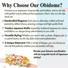 Load image into Gallery viewer, Obidome, Autumn Koi Pond –– Serene & Elegant