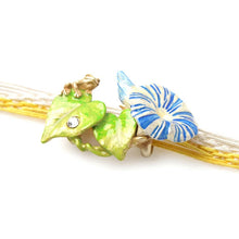 画像をギャラリービューアに読み込む, Obidome, Morning Glory & Frog –– Rainy Day Charm