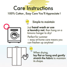 Load image into Gallery viewer, Women's Cotton Yukata, Casual Summer Kimono -Grayish white base with A graceful sakura (cherry blossom) motif featuring soft pink blooms