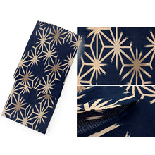 Load image into Gallery viewer, Men's Yukata 4-Piece Set – Yukata, Obi Belt, Geta Sandals & Waist Tie | Choose from 6 Traditional Japanese Patterns, Circle, Geometric, Hemp Leaf (Asanoha), Seven Treasures (Shippo)