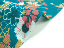 將圖片載入圖庫檢視器 Women's Easy Yukata / Kimono Robe : Japanese Traditional Clothes - Cherry Princess Turquois