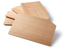 Load image into Gallery viewer, Japanese Cedar Woodcraft : set of 5 plates, gourd