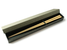 將圖片載入圖庫檢視器 Japanese Bamboo Craft: Chopsticks - Lacquer painted Square BlackJapanese Bamboo Craft: Chopsticks - Lacquer Painted Square Black