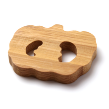 將圖片載入圖庫檢視器 Japanese Bamboo Craft: Chopstick Rests Vegetable Set of 5/Pumpkin