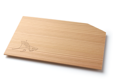 画像をギャラリービューアに読み込む, Japanese Cedar Woodcraft : 5 plates, ginkgo