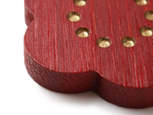 画像をギャラリービューアに読み込む, Japanese Bamboo Craft: Chopstick Rest ,Plum Blossom Red