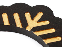 Load image into Gallery viewer, Japanese Bamboo Craft: Chopstick Rest, Pine Black