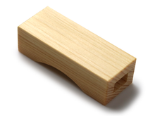 Load image into Gallery viewer, Japanese Bamboo Craft: Chopstick Rest ,Bamboo OR Hinoki/Japanese Cypress ,Simple Design