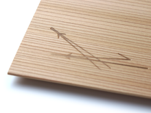 Load image into Gallery viewer, Japanese Cedar Woodcraft :Woodworking Sugi Kamiki 5 sheets set Matsuba