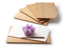 画像をギャラリービューアに読み込む, Japanese Cedar Woodcraft :  5 plates, tsubotsubo