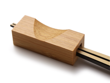 Load image into Gallery viewer, Japanese Bamboo Craft: Chopstick Rest ,Bamboo OR Hinoki/Japanese Cypress ,Simple Design