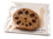 Load image into Gallery viewer, Japanese Bamboo Craft: Chopstick Rest, Vegetable, Lotus root