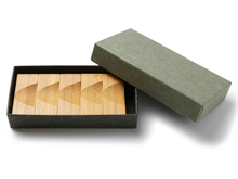 Load image into Gallery viewer, Japanese Bamboo Craft: Chopstick Rest ,Bamboo OR Hinoki/Japanese Cypress ,Simple Design