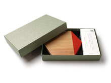 画像をギャラリービューアに読み込む, Japanese Cedar Woodcraft :Candy Dish, Hexagon,Red 3pcs
