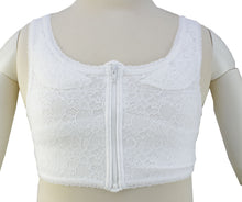 將圖片載入圖庫檢視器 ★英語★■女士日式服裝胸罩拉伸前拉鍊補充加厚袖珍經典花邊