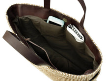 Load image into Gallery viewer, Japanese Linen Tote Bag Tall