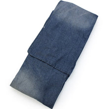 画像をギャラリービューアに読み込む, Men's Denim Kimono Unlined - Blue Damage Finish Pocket