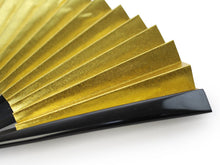 將圖片載入圖庫檢視器 ★正式,风扇,摇摆,纸,银,两侧,黑色骨头,18厘米。