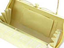將圖片載入圖庫檢視器 Formal Bag Zori Set : for Japanese Traditional Clothes- Beige Gold Arrow Pattern