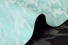 將圖片載入圖庫檢視器 Ladies' Hanhaba-Obi for Japanese Traditional Kimono - Reversible Purple Houndstooth