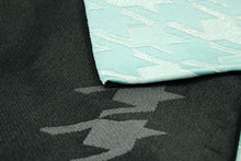 將圖片載入圖庫檢視器 Ladies' Hanhaba-Obi for Japanese Traditional Kimono - Reversible Purple Houndstooth