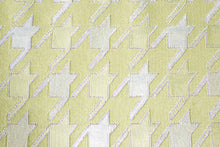 將圖片載入圖庫檢視器 Ladies' Hanhaba-Obi for Japanese Traditional Kimono - Reversible Yellow Houndstooth