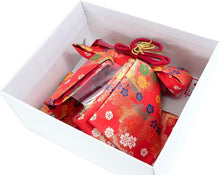 將圖片載入圖庫檢視器 Girl's Ready-Made Formal Obi for Japanese Traditional Kimono :L size - Red x CherryBlossom Snowflake