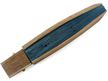 將圖片載入圖庫檢視器 Men's Telescopic Paper Sensu :Japanese Traditional Folding Fan - Silver Ground Ayu