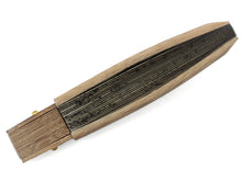 Load image into Gallery viewer, Men's Telescopic Paper Sensu :Japanese Traditional Folding Fan - Pearl white Choju-giga pattern