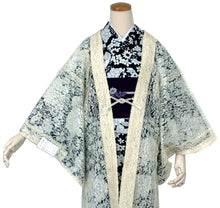 画像をギャラリービューアに読み込む, Women's Washable Lace Kimono Haori for Japanese Traditional Clothes
