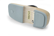 画像をギャラリービューアに読み込む, Men's Paulownia Geta(Japanese Sandals) for Japanse Traditional Kimono/Yukata: *Clogs Natural White Wooden Platform Geometric Pattern Gray Sandal 24.5 - 26.5cm