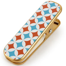 画像をギャラリービューアに読み込む, Kimono Clip 3 pcs for Japanese Traditional Clothes: Large - Orange Red Multi Pattern