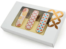 画像をギャラリービューアに読み込む, Kimono Clip 3 pcs for Japanese Traditional Clothes: Large - Orange Red Multi Pattern