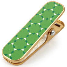 Load image into Gallery viewer, Kimono Clip 3 pcs for Japanese Traditional Clothes: Large - Blue Green Multi Pattern