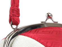 將圖片載入圖庫檢視器 Formal Handbag for Japanese Traditional Clothes : Red White Pine Bamboo Plum Embroidery