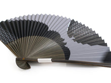 Load image into Gallery viewer, Men's Paper Sensu : Japanese Traditional Folding Fan - Black Bat
